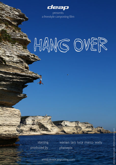 cover - third deap freestyle canyoning film "hang over"